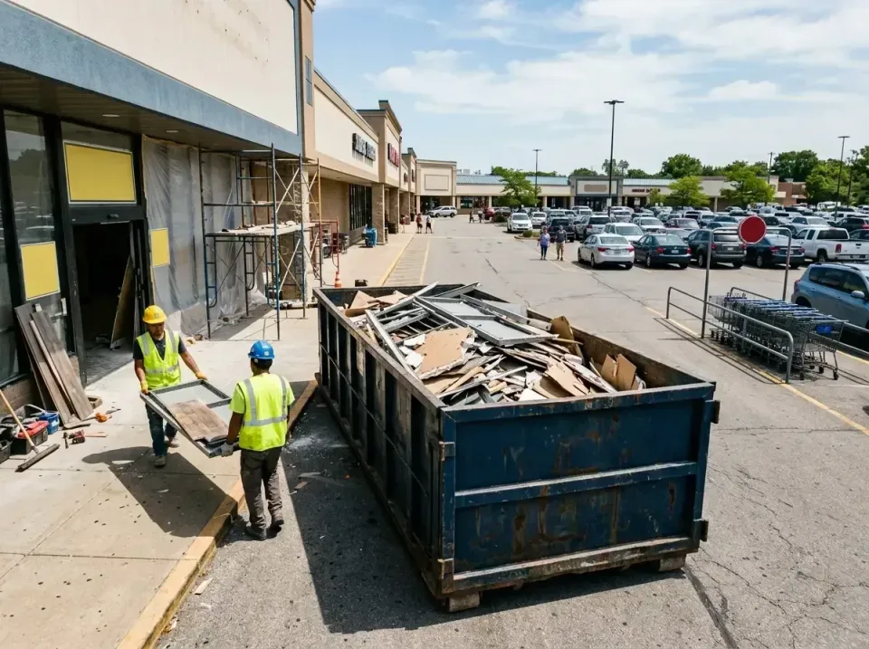 retail-store-renovation-debris-003 — frequently asked questions, Roll-off Dumpster Rentals in Columbia, MD